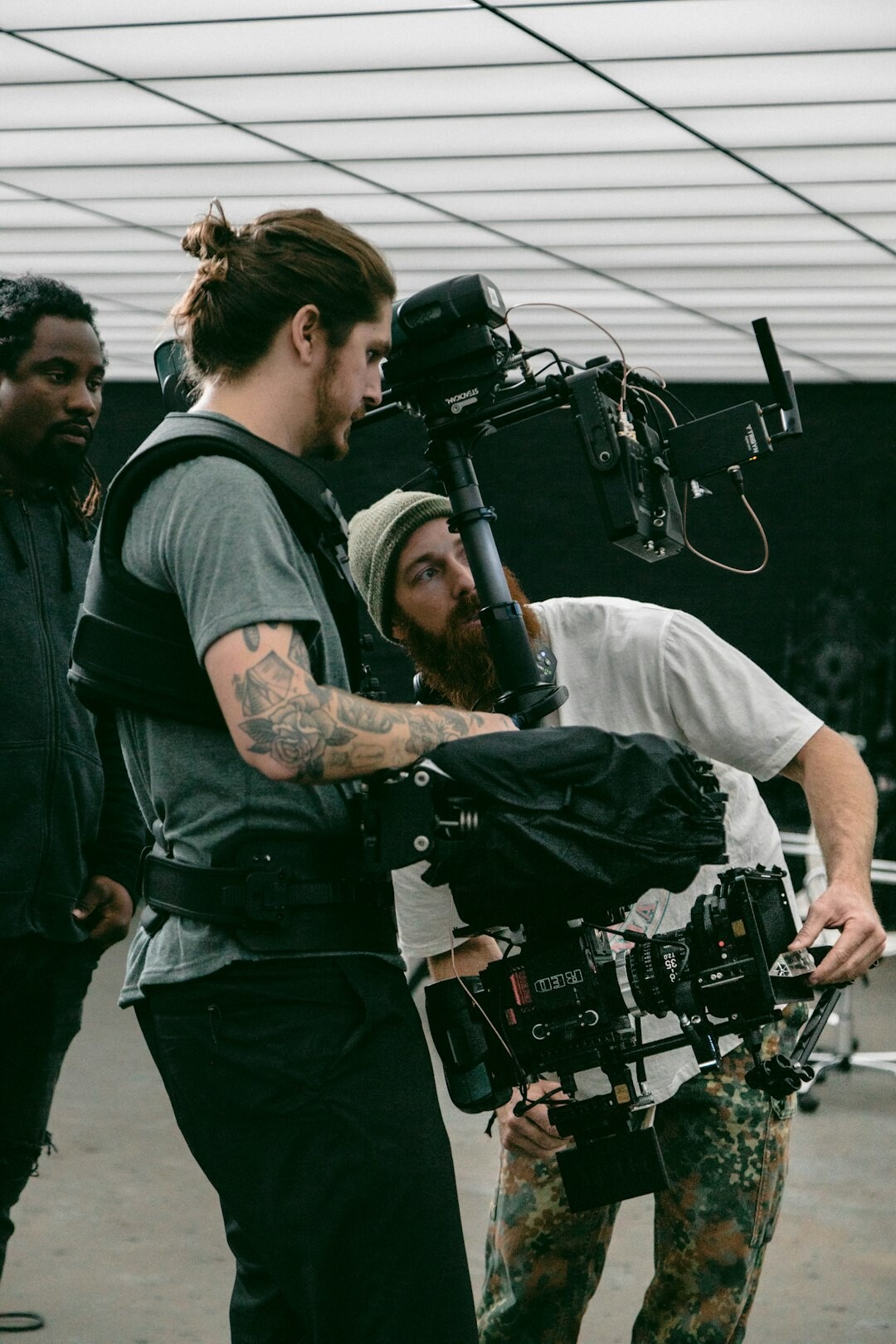 indie film crew on set